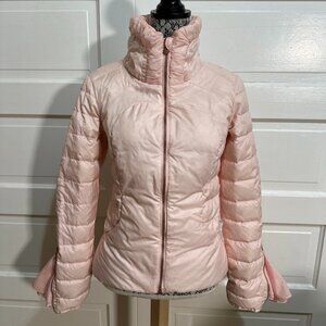 Lululemon Down Town Puffy Size 6 Pink 650-Goose Down $228